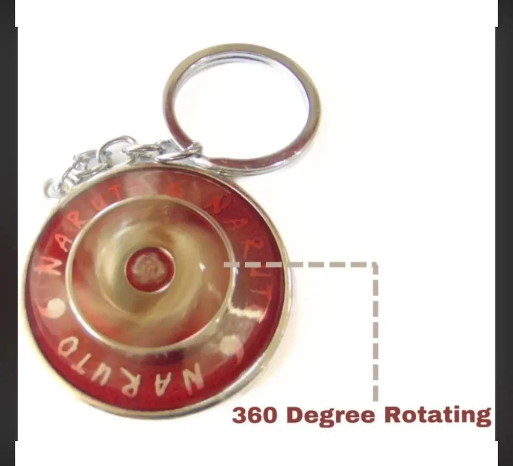 Naruto spinning  keychain My Store